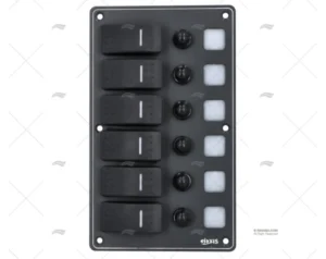 PANEL INT. 6P 12/24V 114x191x75mm PANEL INT. 6P 12/24V 114x191x75mm