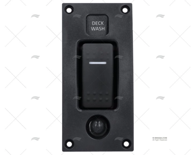 PANEL INT. ON-OFF 12/24V 20A 114x58x61 W PANEL INT. ON-OFF 12/24V 20A 114x58x61 W