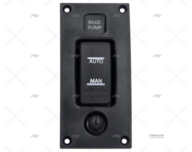 PANEL INT. ON-OFF-ON 12/24V 20A 114x58x5 PANEL INT. ON-OFF-ON 12/24V 20A 114x58x5