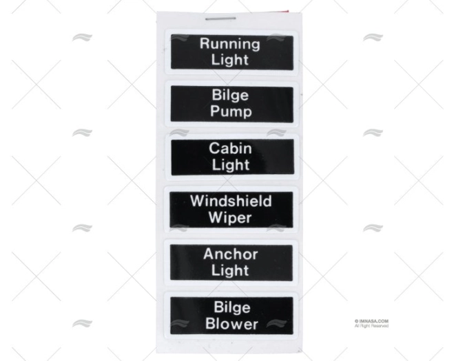 PANEL INTERRUPTOR 6P 12/24V 114x161x35mm - Imagen 2