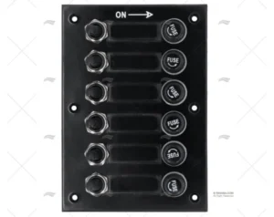 PANEL INTERRUPTOR 6P 12/24V 114x161x35mm PANEL INTERRUPTOR 6P 12/24V 114x161x35mm