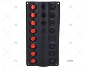 PANEL INTERRUPTOR 8P 12V 107×210 PANEL INTERRUPTOR 8P 12V 107×210