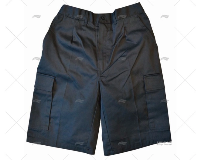 PANTALON CORTO NEGRO TERGAL 240g T-52 PANTALON CORTO NEGRO TERGAL 240g T-52