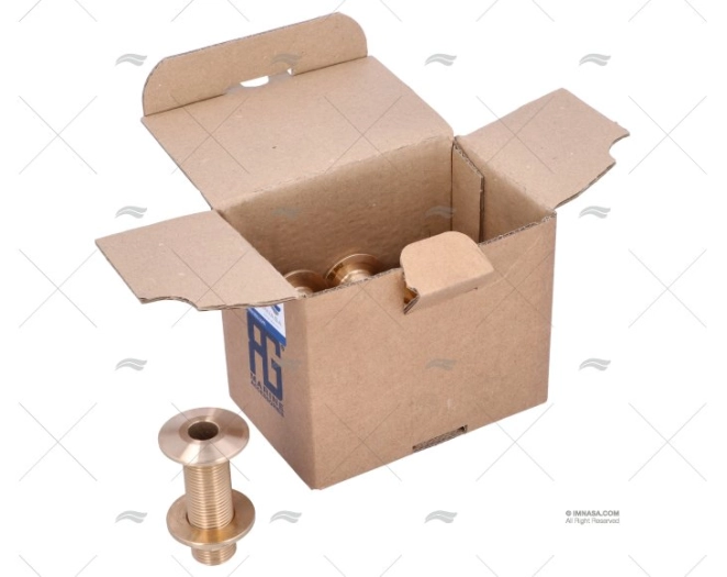 PASACASCO BRONCE SEGURIDAD 1/2″ GUIDI (8 PASACASCO BRONCE SEGURIDAD 1/2″ GUIDI (8