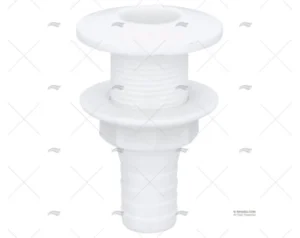PASACASCO EN PVC BLANCO 1″x25mm