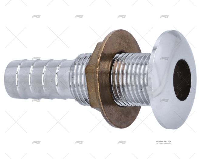PASACASCO LATON CROMADO 1/2″ 16mm PASACASCO LATON CROMADO 1/2″ 16mm