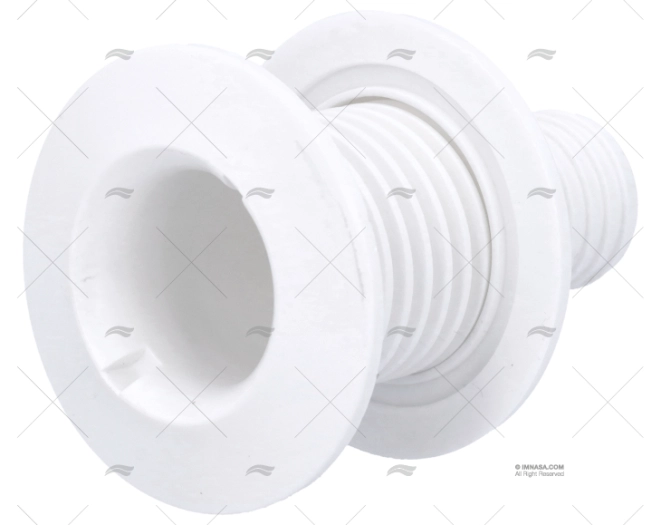 PASACASCO PLASTICO BLANCO 1-1/4″ PASACASCO PLASTICO BLANCO 1-1/4″