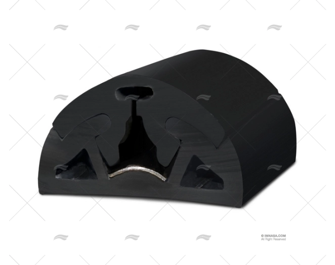 PERFIL PVC BINO H 65 NEGRO 1 x 12mt TESSILMARE PERFIL PVC BINO H 65 NEGRO 1 x 12mt TESSILMARE