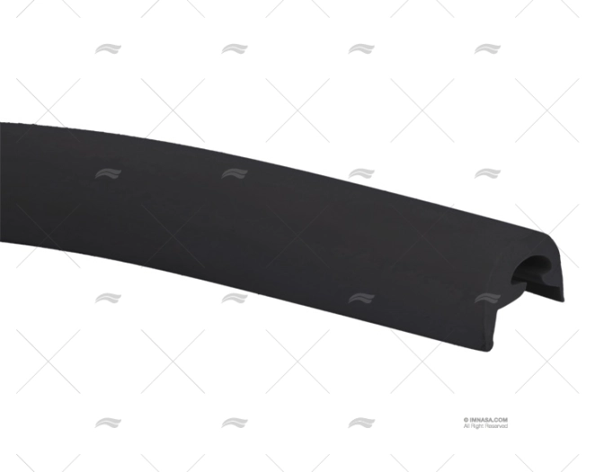 PERFIL PVC RADIAL R 30 NEGRO 1 x 24mt TESSILMARE PERFIL PVC RADIAL R 30 NEGRO 1 x 24mt TESSILMARE