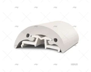 PERFIL PVC RADIAL R 80 BLANCO 1 x 24mt TESSILMARE