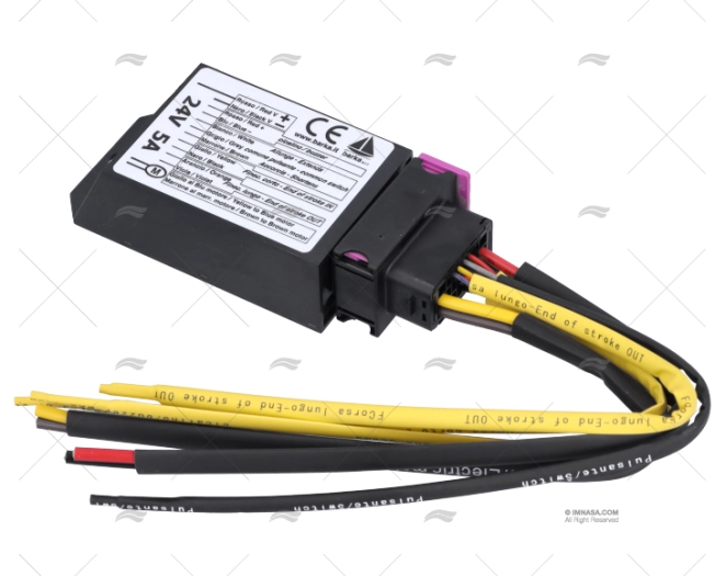 PIE ELECTRICO 3 TRAMOS 180-770mm 24V BARKA - Imagen 2