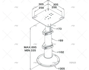 pie-gas-3-tramos-aluminio-c-abrazaderas-imnasa-pies-imnasa-ref-90700084-1.webp