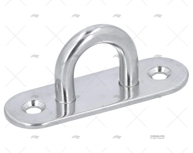 PLATINA INOX SS 304 80x26mm MARINE TOWN PLATINA INOX SS 304 80x26mm MARINE TOWN