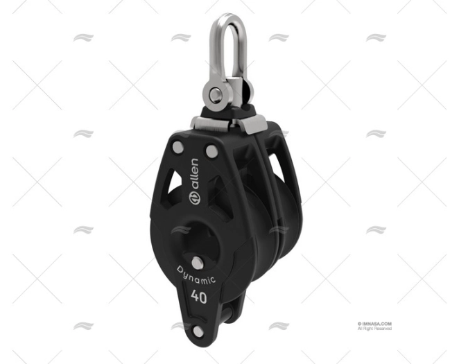 POLEA DOBLE C/ARRAIGO 10mm GIRATORIA ALLEN BROTHERS POLEA DOBLE C/ARRAIGO 10mm GIRATORIA ALLEN BROTHERS