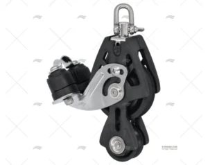POLEA SYNCHRO VIOLIN+MORDAZA MAX.10mm BK LEWMAR