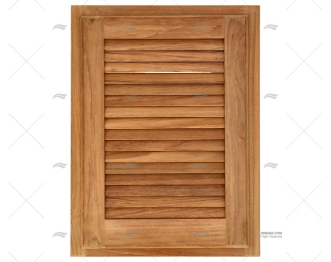 PUERTA PERSIANA TECA 380x505mm ARC MARINE PUERTA PERSIANA TECA 380x505mm ARC MARINE