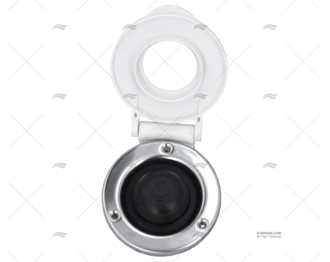 PULSADOR MOLINETE PIE BLANCO GOMA N UP MZ ELECTRONICS - Imagen 2