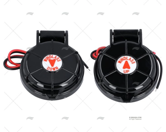 PULSADOR MOLINETE PIE NEGRO 12-24V PULSADOR MOLINETE PIE NEGRO 12-24V