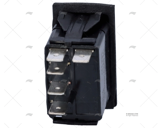 PULSADOR ON/OFF/ON 12V ROJO UNIPOL CC CARLINGSWITCH - Imagen 2