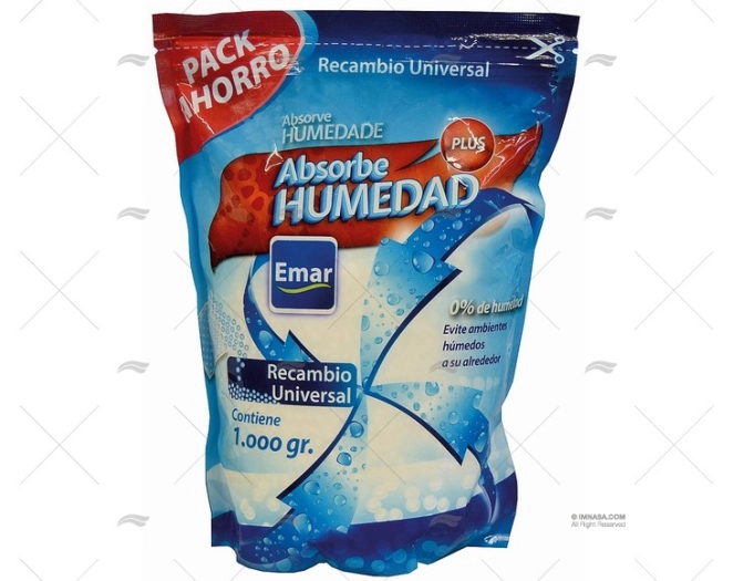 ABSORBE HUMEDAD 1000gr RECAMBIO ABSORBE HUMEDAD 1000gr RECAMBIO
