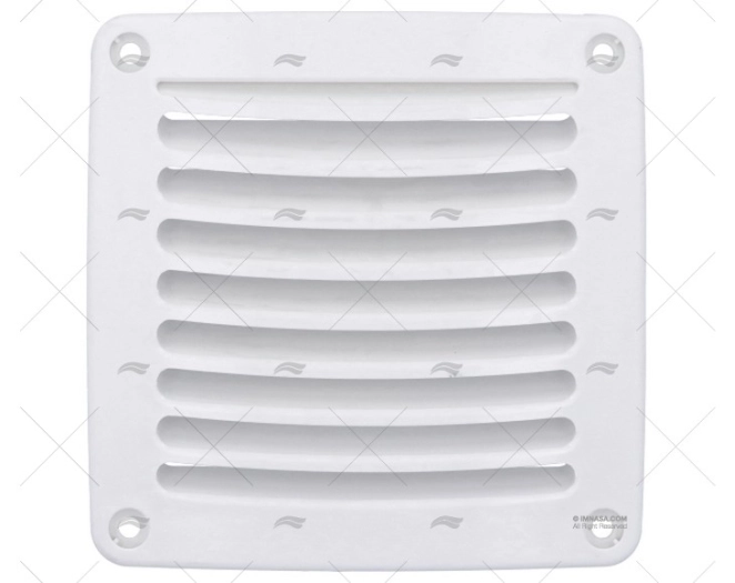 REJILLA ABS BLANCO 118X118mm REJILLA ABS BLANCO 118X118mm