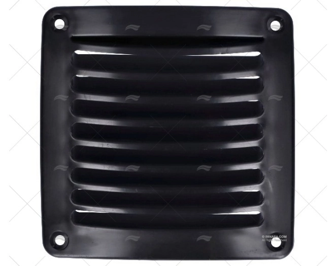 REJILLA ABS NEGRO 118X118mm REJILLA ABS NEGRO 118X118mm