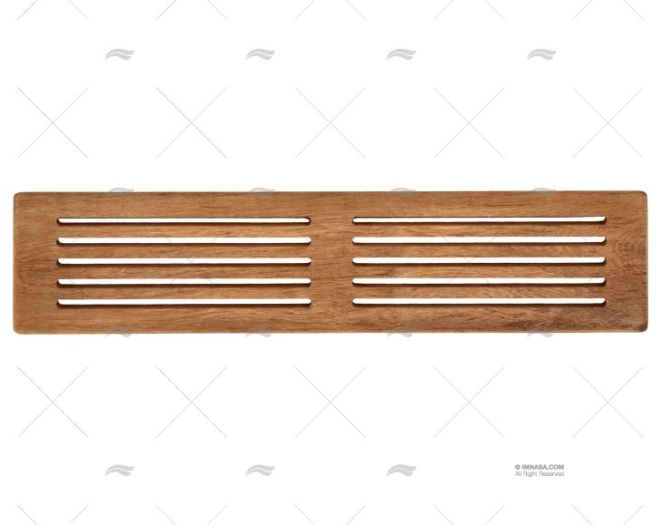 REJILLA VENTILACION TECA .445x100mm ARC MARINE REJILLA VENTILACION TECA .445x100mm ARC MARINE