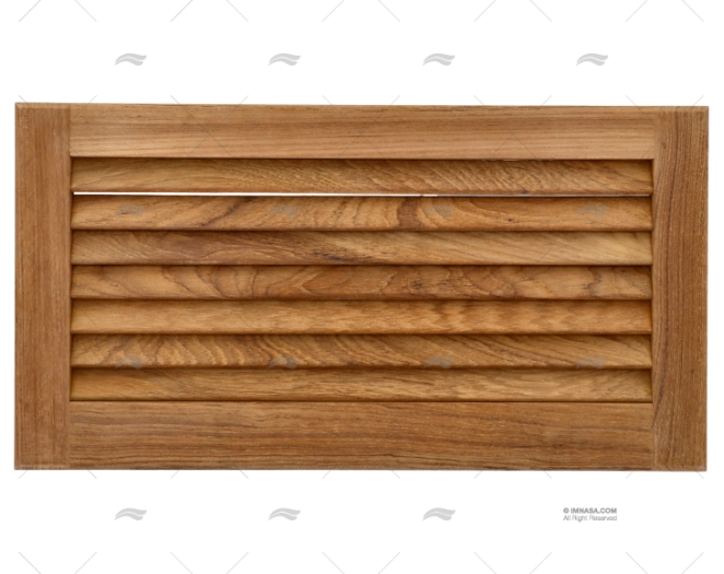 REJILLA VENTILACION TECA 450x240mm ARC MARINE REJILLA VENTILACION TECA 450x240mm ARC MARINE