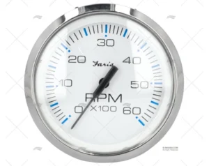 TACOMETRO 6000 85mm BLANCO FRBC FARIA TACOMETRO 6000 85mm BLANCO FRBC FARIA