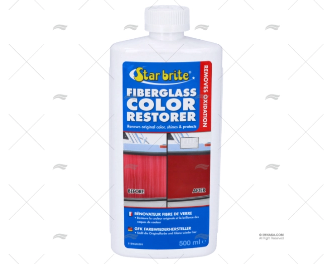 RESTAURADOR COLOR FIBRA PTEF 500ml. STAR BRITE RESTAURADOR COLOR FIBRA PTEF 500ml. STAR BRITE