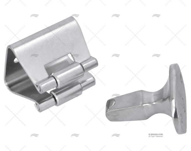 RETENEDOR PUERTA INOX 41x35x40mm RETENEDOR PUERTA INOX 41x35x40mm