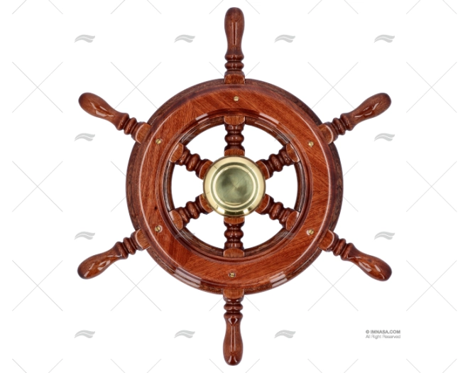 RUEDA TIMON 370mm 6R MADERA SAVORETTI ARMANDO RUEDA TIMON 370mm 6R MADERA SAVORETTI ARMANDO