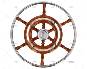 RUEDA TIMON 490mm 6R MADERA/INOX EMBELL SAVORETTI ARMANDO RUEDA TIMON 490mm 6R MADERA/INOX EMBELL SAVORETTI ARMANDO