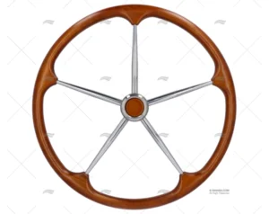 RUEDA TIMON 600mm 5R MADERA/INOX T8/60 SAVORETTI ARMANDO RUEDA TIMON 600mm 5R MADERA/INOX T8/60 SAVORETTI ARMANDO