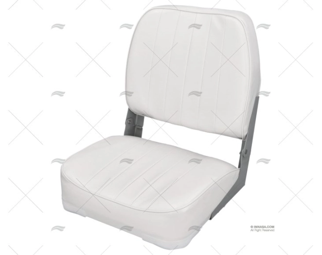 SILLA 400X510mm ABATIBLE SEMIPIEL BLANCA SILLA 400X510mm ABATIBLE SEMIPIEL BLANCA