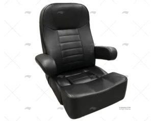 SILLA COMMANDER SEMIPIEL NEGRA SILLA COMMANDER SEMIPIEL NEGRA