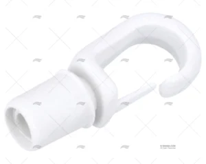 SOPORTE GANCHO BLANCO 8mm SOPORTE GANCHO BLANCO 8mm