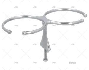 SOPORTE VASO X 2 INOX SS 316 CUBIERTA 10 SOPORTE VASO X 2 INOX SS 316 CUBIERTA 10