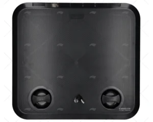 TAPA 510x460mm NEGRA C/LLAVE