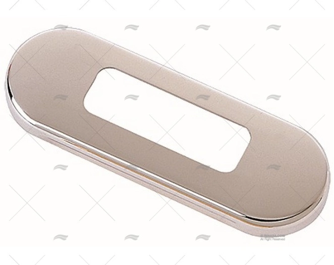 TAPA PLATEADA PARA LUZ OBLONG HELLA MARINE TAPA PLATEADA PARA LUZ OBLONG HELLA MARINE