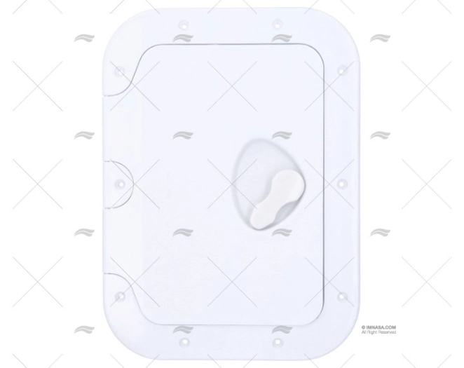 TAPA PVC BLANCA 275 X 375 mm TAPA PVC BLANCA 275 X 375 mm