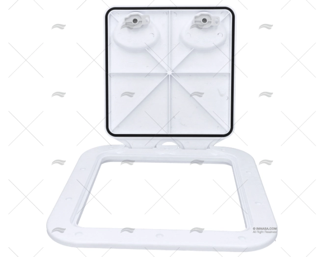 TAPA PVC BLANCA 375 X 370 mm - Imagen 2
