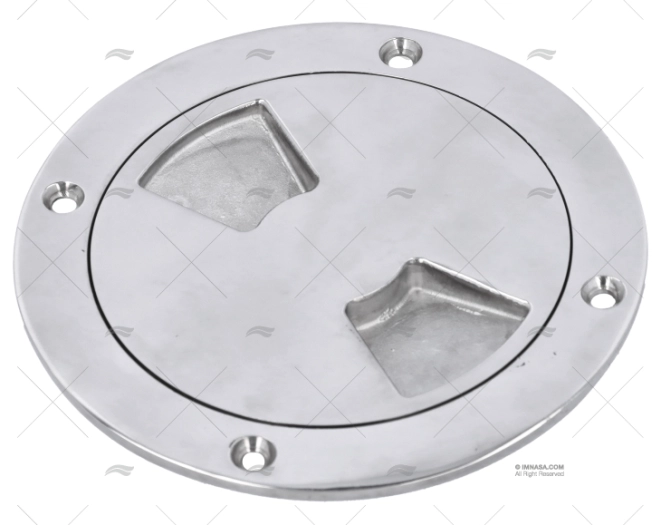 TAPA REGISTRO INOX 140mm EXTERIOR TAPA REGISTRO INOX 140mm EXTERIOR
