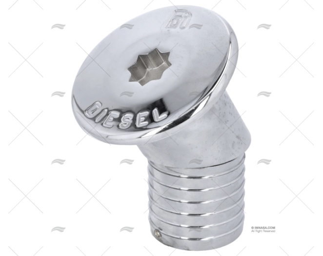 TAPON 30º WINCH LATON CROMADO DIESEL 5 TAPON 30º WINCH LATON CROMADO DIESEL 5