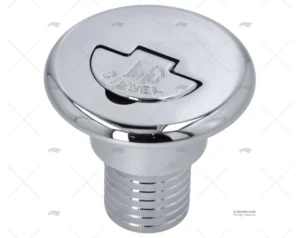 TAPON C/LLAVE LATON CROMADO DIESEL 38mm TAPON C/LLAVE LATON CROMADO DIESEL 38mm