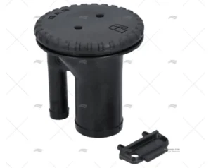 TAPON DE GAS 1-1/2″ RECTO NEGRO PERKO