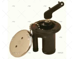 TAPON GAS NEGRO INCLINADO VENTILADO 1″1/ PERKO
