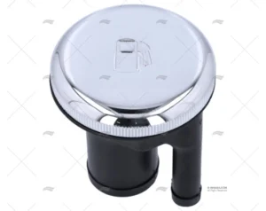 TAPON GAS RECTO CROMADO VENTILADO 1″1/2 PERKO