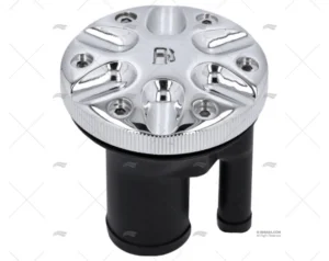 TAPON GAS VPR RECTO CROMADO VENTILADO 1″ PERKO