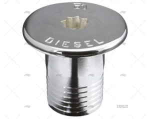TAPON WINCH LATON CROMADO DIESEL 38mm TAPON WINCH LATON CROMADO DIESEL 38mm